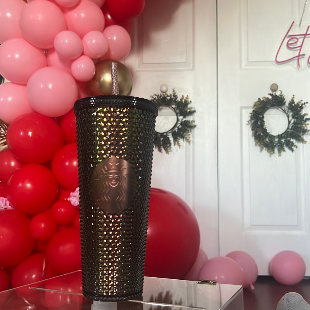 Starbucks dark unicorn studded